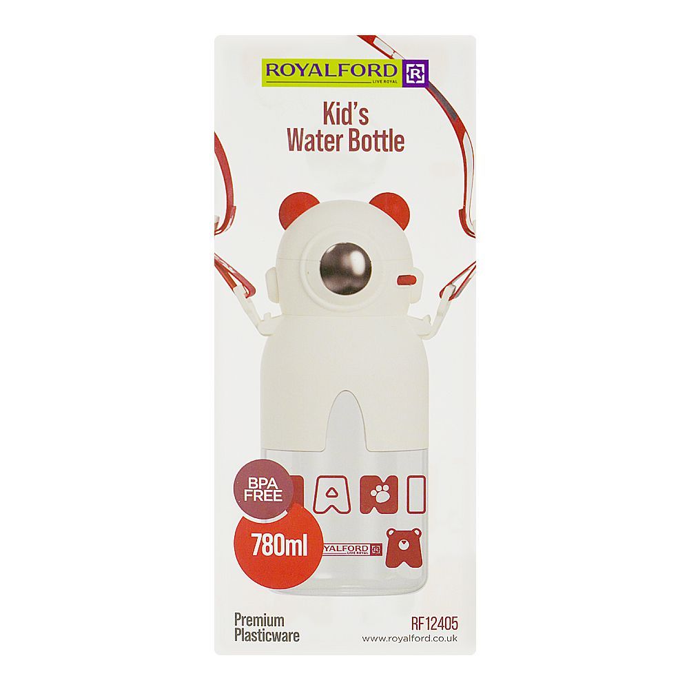 Royalford Kids Premium Plastic Water Bottle, BPA Free, 780ml, RF12405 - Image 5