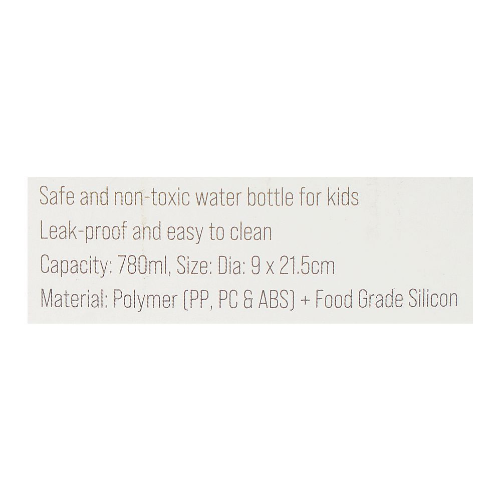 Royalford Kids Premium Plastic Water Bottle, BPA Free, 780ml, RF12405 - Image 7