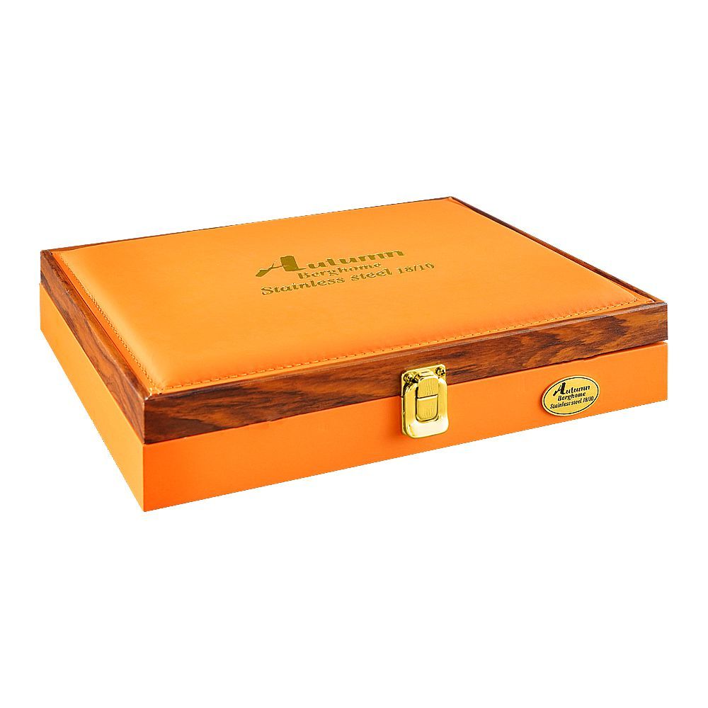 Berghome Autumn Cutlery Set, Gold, 24-Pack, DA-185TRGHB-24 - Image 3