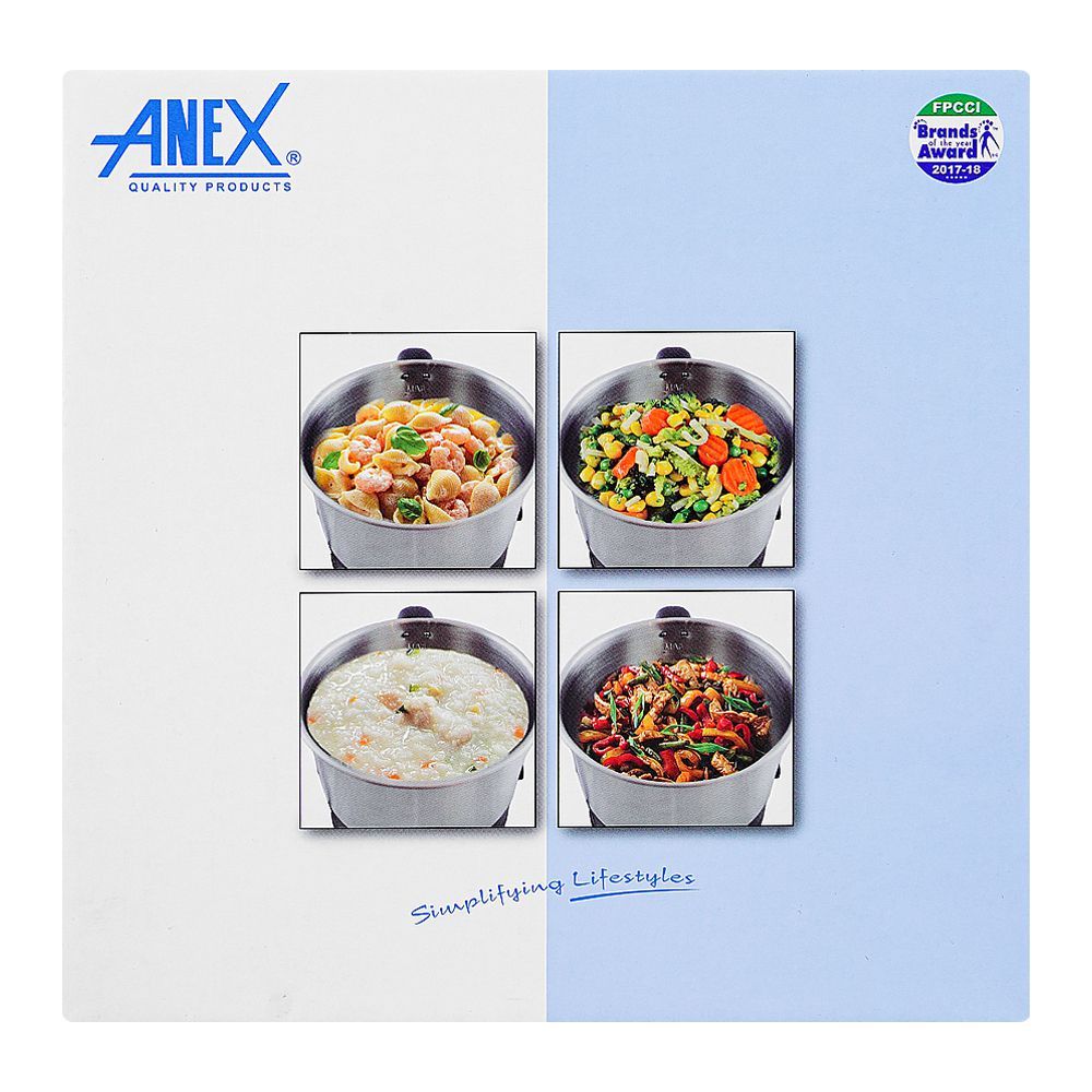 Anex Deluxe Electric Kettle, 1600ml Capacity, 600W, AG-4054 - Image 5