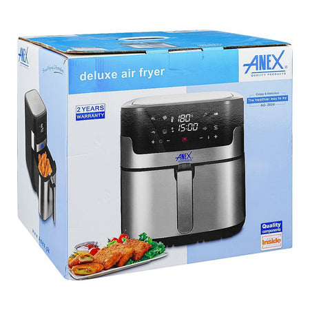 Anex Deluxe Air Fryer, 8000ml Capacity, AG-2024 - Image 2