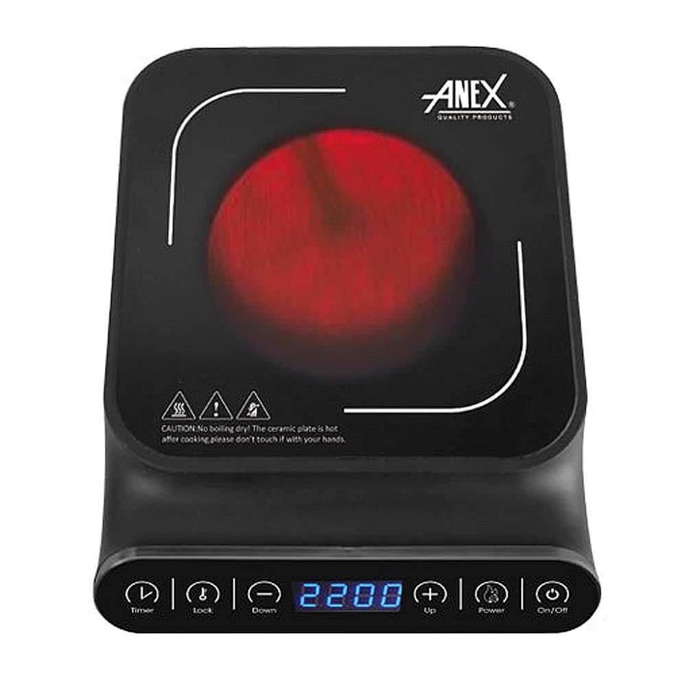 Anex Delux Hot Plate, 2200W, AG-2166 - Main Image