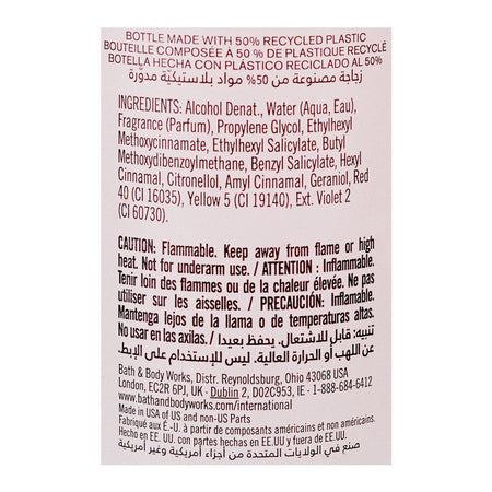 Bath & Body Works Plumeria Fine Fragrance Mist, 236ml - Image 3