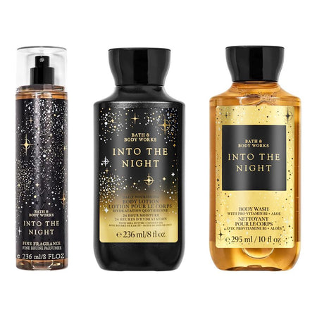 Bath & Body Works Into The Night Gift Set: Shower Gel, Body Lotion & Fragrance Mist, 3-Pack - Main Image