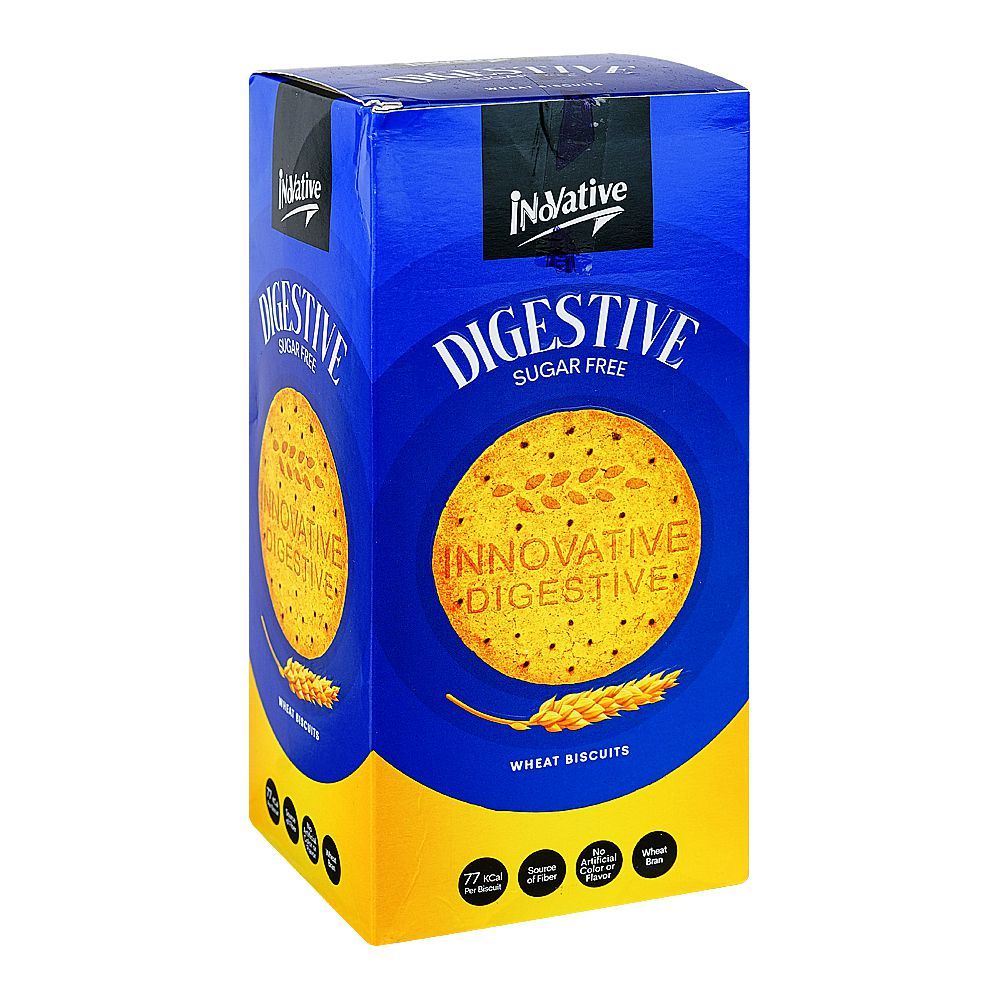 Inovative Digestive Sugar Free Biscuits, 270g - Main Image