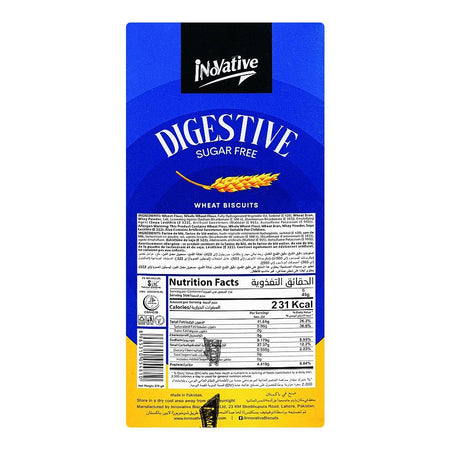 Inovative Digestive Sugar Free Biscuits, 270g - Image 2