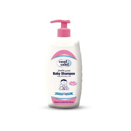 Cool & Cool Baby Shampoo With Vitamin E & Aloe Vera, Soap & Paraben Free, 500ml - Main Image