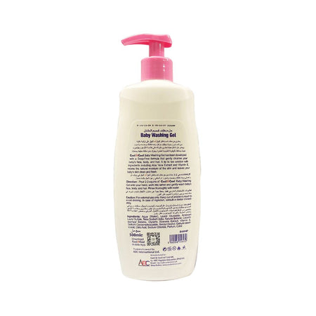 Cool & Cool Baby Washing Gel With Vitamin E & Aloe Vera, Soap & Paraben Free, 500ml - Image 2