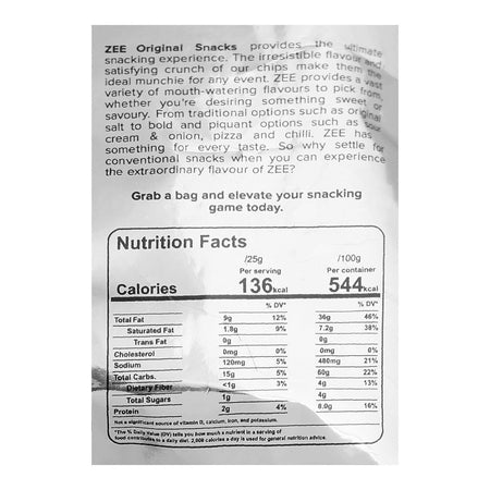 Zee Stack-It BBQ Potato Chips, 62g - Image 3