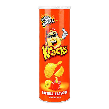 Kracks Paprika Flavor Potato Chips, 110g - Main Image