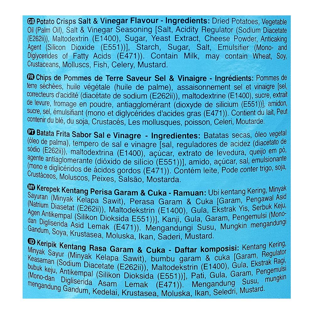 Kracks Salt & Vinegar Flavor Potato Chips, 110g - Image 4