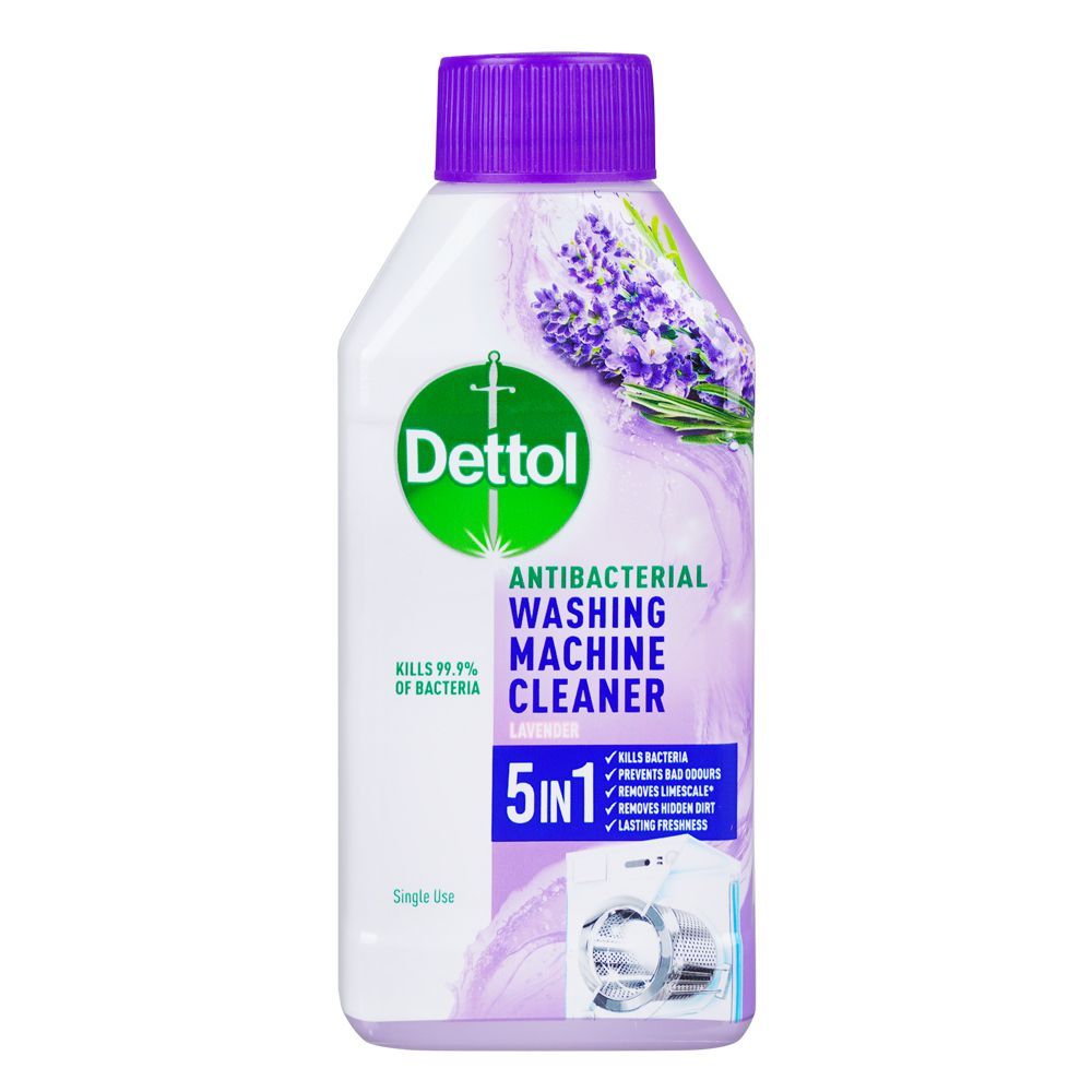 Dettol Lavender Washing Machine Cleaner, 250ml - Main Image