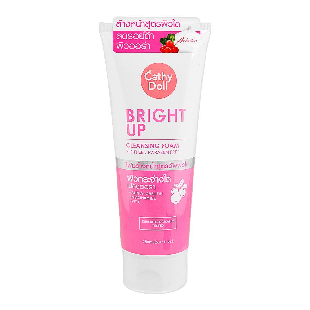 Cathy Doll Bright Up Cleansing Foam, SLS & Paraben Free, 150ml - Main Image