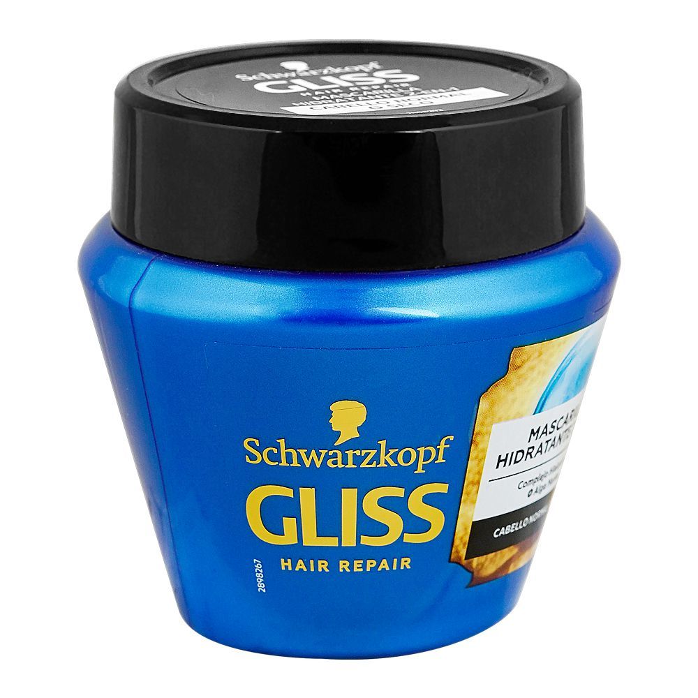 Schwarzkopf Gliss Moisturizing Repair 2 In 1 Hair Mask, For Normal To Dry Hair, 300ml - Main Image