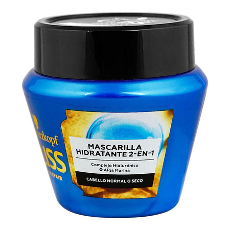 Schwarzkopf Gliss Moisturizing Repair 2 In 1 Hair Mask, For Normal To Dry Hair, 300ml - Image 2