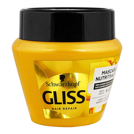 Schwarzkopf Gliss Nourishing Repair 2 In 1 Hair Mask, For Very Dry Hair, 300ml - Image 2