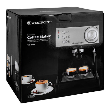 West Point Professional Coffee Machine/Maker, 1500ml Water Tank, WF-2024 - Image 2