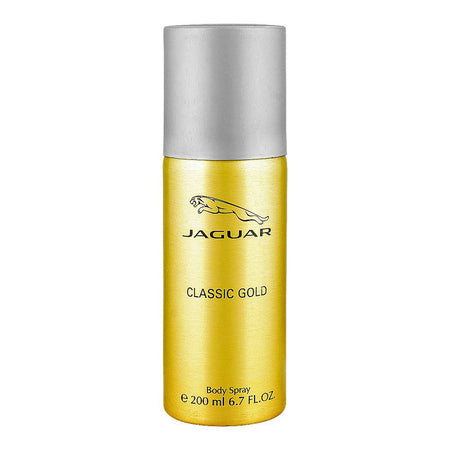 Jaguar Classic Gold Body Spray, For Men, 200ml - Main Image