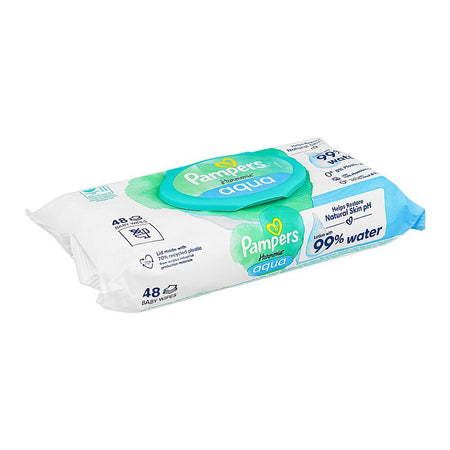 Pampers Hamonie Aqua Baby Wipes, 48-Pack - Main Image