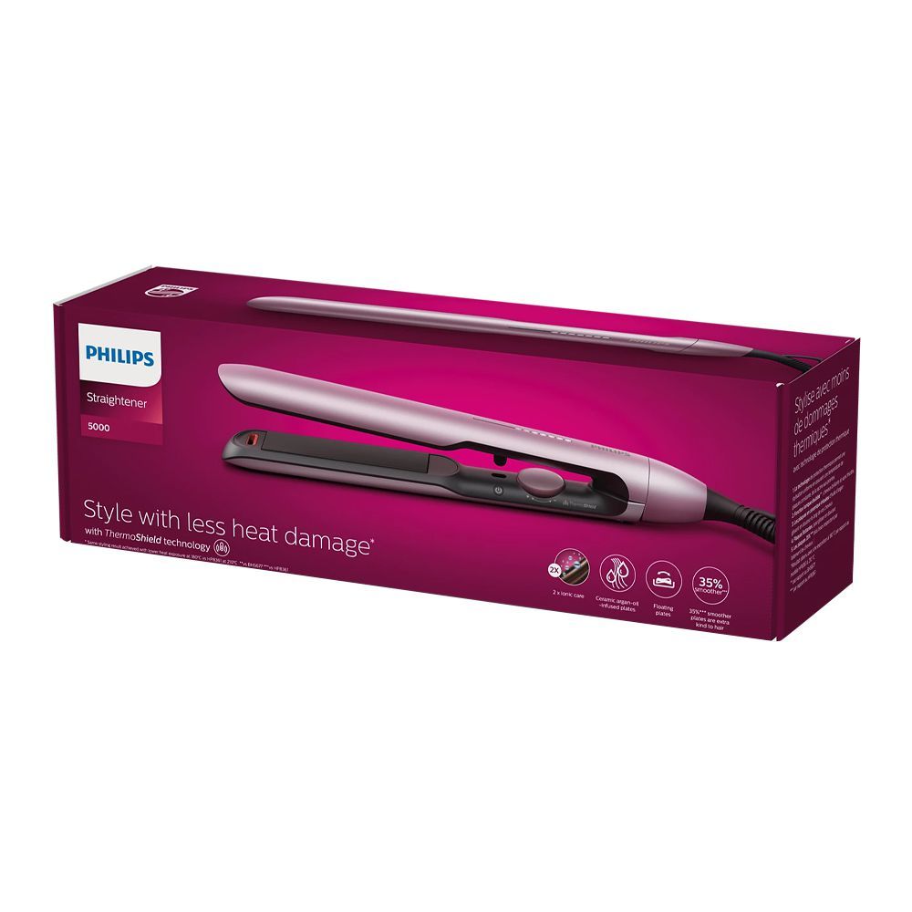 Philips 5000 Thermoshield Hair Straightener, BHS530 - Image 2