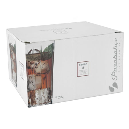 Pasabahce Nessie Glass Tumbler Set, 6-Pack, 520025 - Image 2