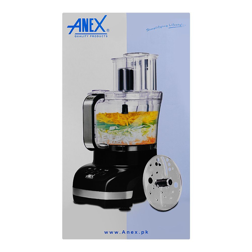 Anex Super Deluxe Chopper, 500W, Black & Silver, AG-3059 - Image 3