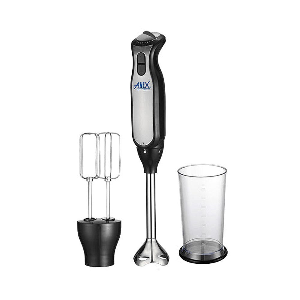 Anex Deluxe Hand Blender, 800W, Black, AG-129 - Main Image