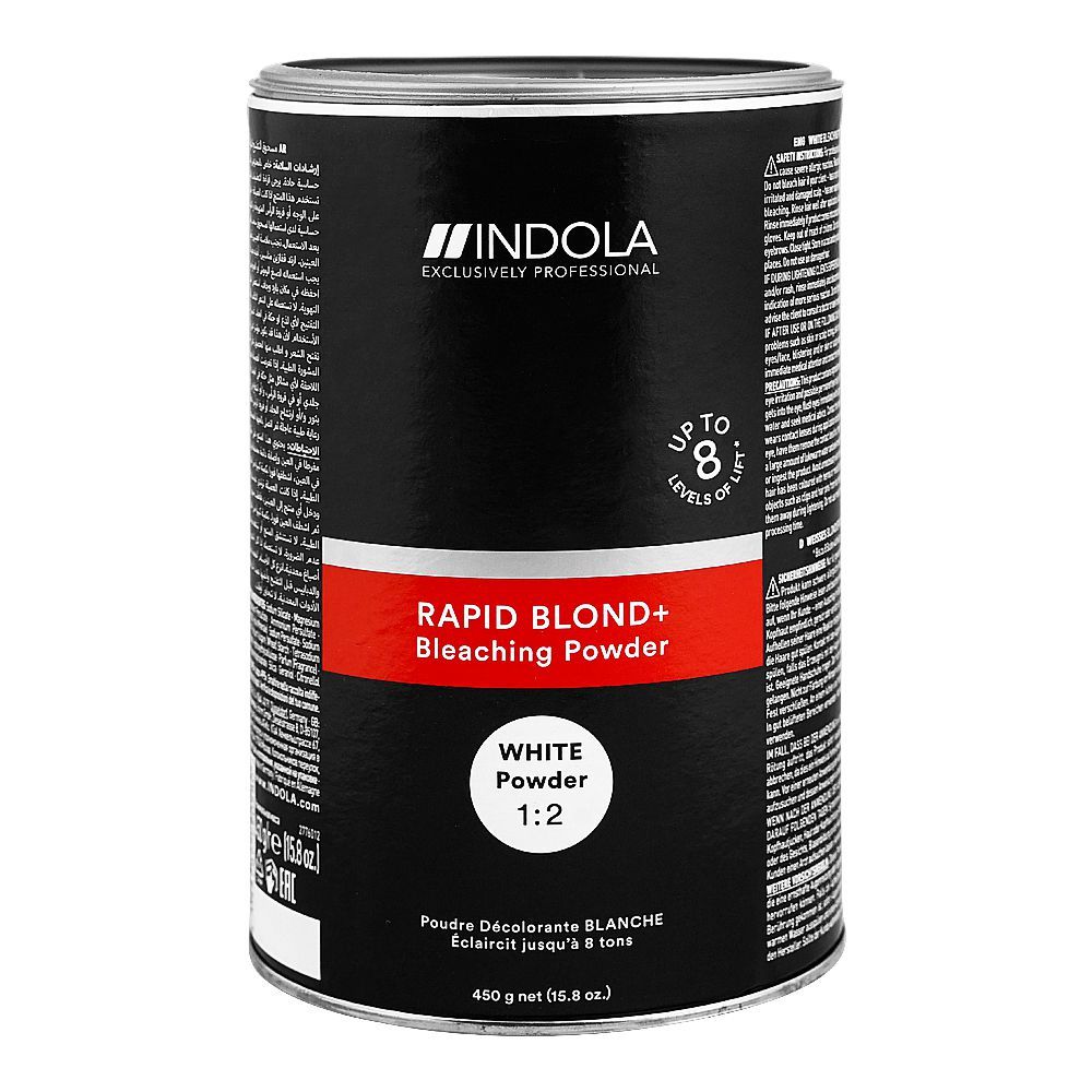 Indola Rapid Blond + Bleaching Powder, White, 450g - Main Image