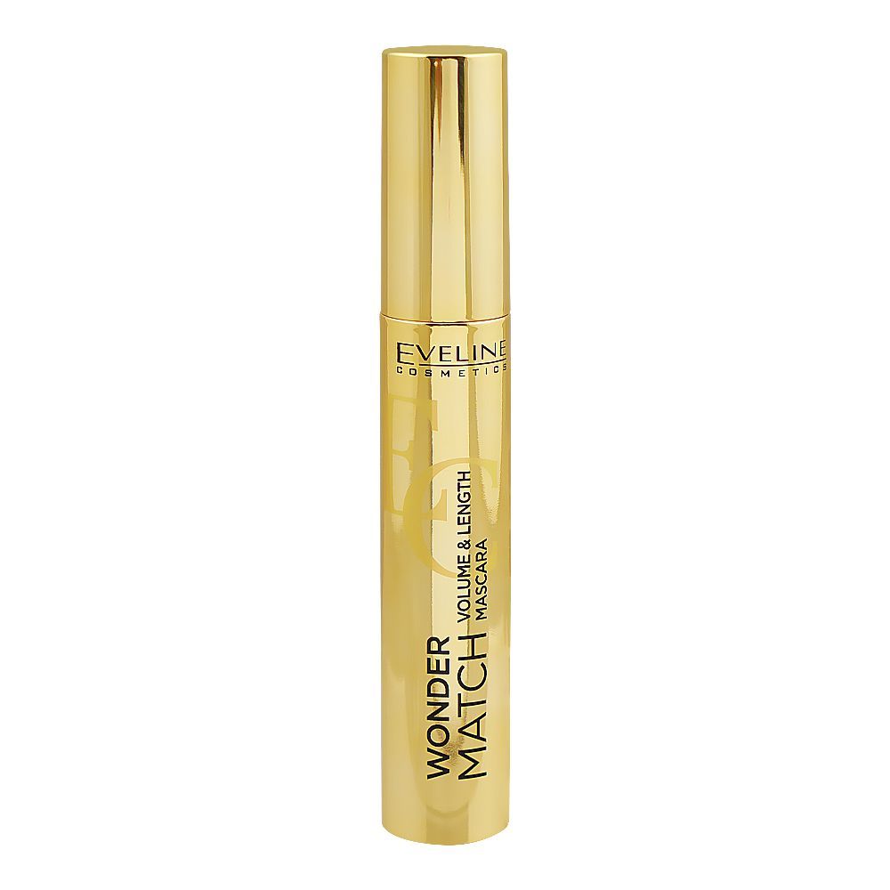 Eveline Wonder Match Volume & Length Mascara, Intense Black, 7ml - Image 2