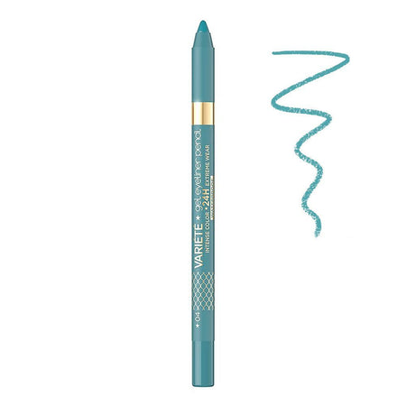 Eveline Waterproof Variete Gel Eyeliner Pencil, 04 Lagoon - Main Image