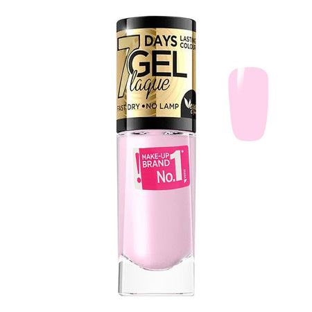 Eveline 7 Days Gel Laque Nail Polish, Long Lasting, 8ml, No. 40 - Main Image