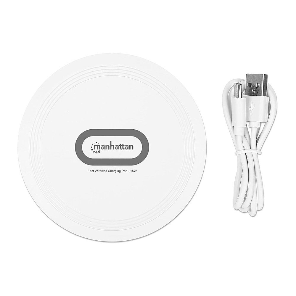 Manhattan 15W Fast Wireless Charging Pad, 406024 - Main Image