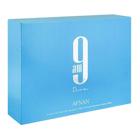 Afnan 9AM Dive Gift Set, For Men, 3-Pack - Image 2