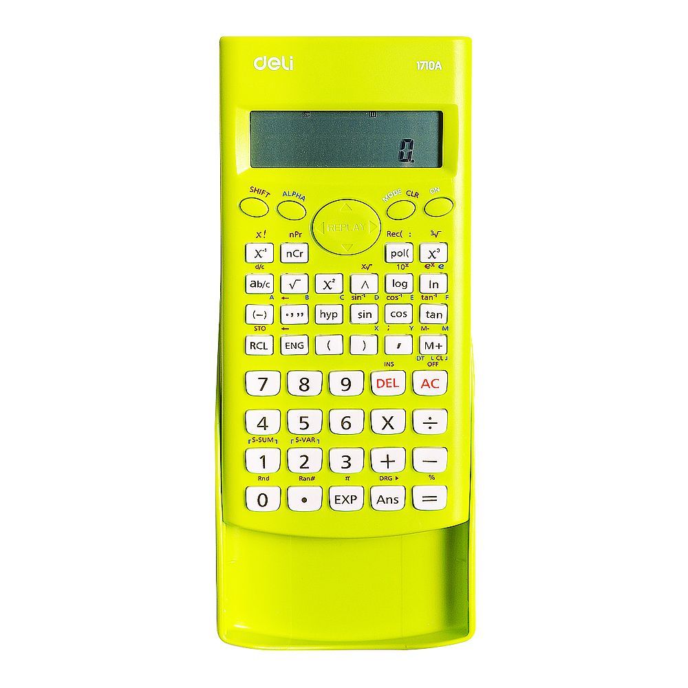 Deli Scientific Calculator With 240 Functions, Green, 1-Piece, E1710A - Main Image