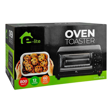 E-Lite Oven Toaster, 800W, 12 Liters Capacity, ETO-12L - Image 5
