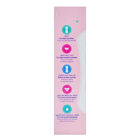 Butterfly Breathables Ultra Thin Cottony Soft Scented Panty Liners, Long, 20-Pack - Image 4