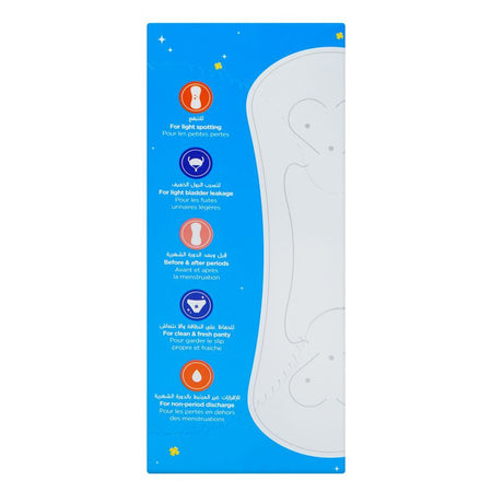 Butterfly Breathables Maxi Thick Cottony Soft Unscented Panty Liners, Long, 20-Pack - Image 4