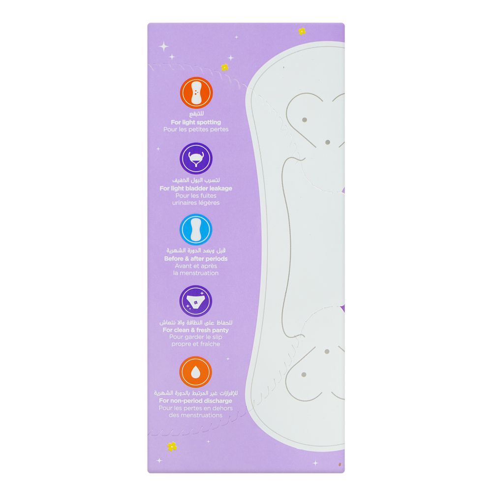 Butterfly Breathables Ultra Thin Cottony Soft Unscented Panty Liners, Long, 40-Pack - Image 4