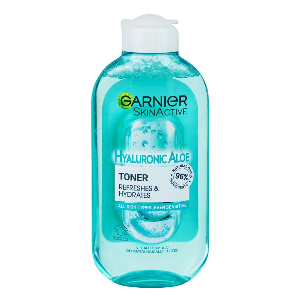 Garnier Skin Active Hyaluronic Aloe Toner, For All Skin Types, 200ml - Main Image