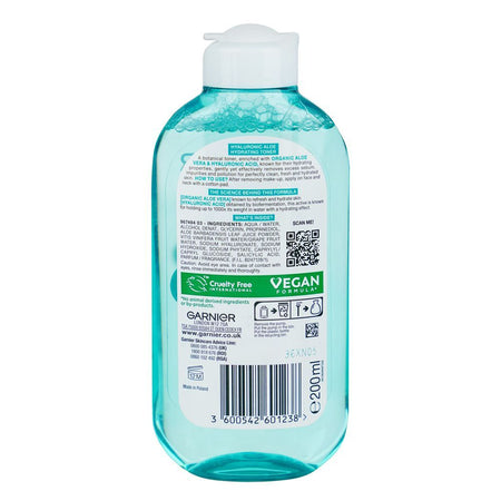 Garnier Skin Active Hyaluronic Aloe Toner, For All Skin Types, 200ml - Image 2