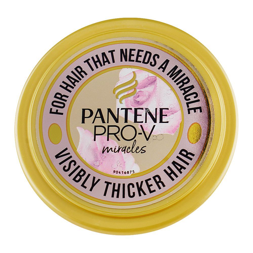 Pantene Pro-V Miracles Body & Strength Biotin+Rose Water Silicone Free Hair Mask, 300ml - Image 3