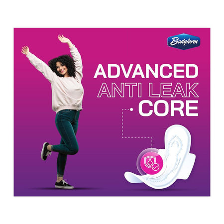 Bodyform Cushion Soft Overnight Maxi Sanitary Pads With Wings, 8-Pack - Image 6