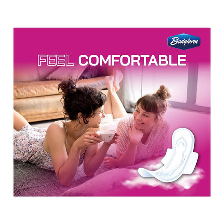 Bodyform Cushion Soft Overnight Maxi Sanitary Pads With Wings, 8-Pack - Image 8