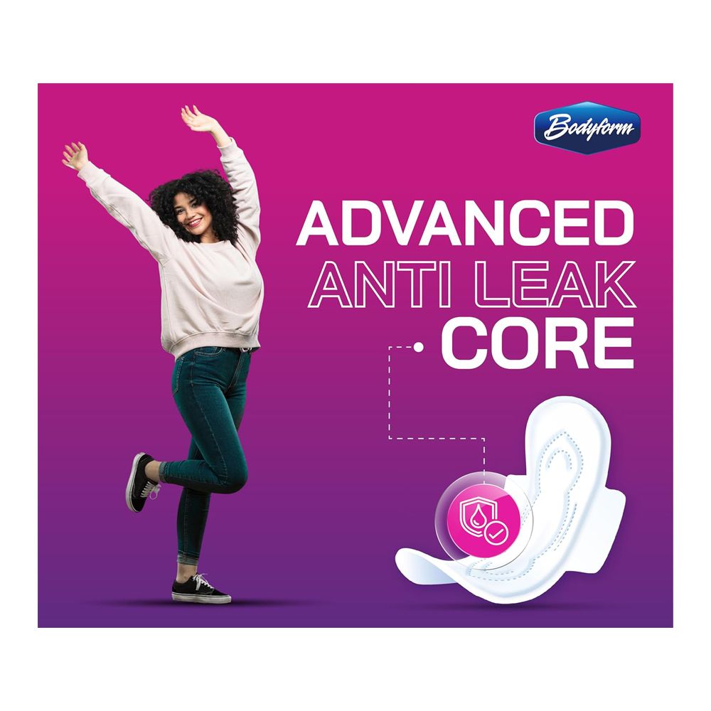 Bodyform Cushion Soft Long Maxi Sanitary Pads With Wings, 10-Pack - Image 6