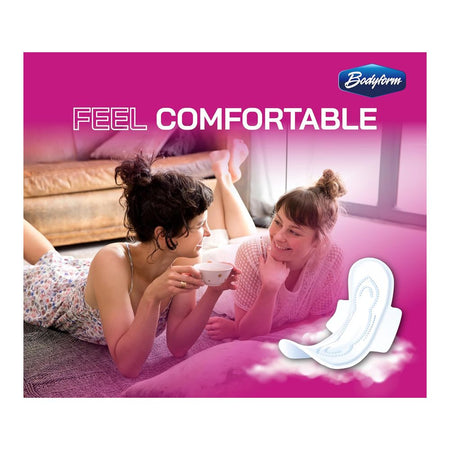 Bodyform Cushion Soft Long Maxi Sanitary Pads With Wings, 10-Pack - Image 8
