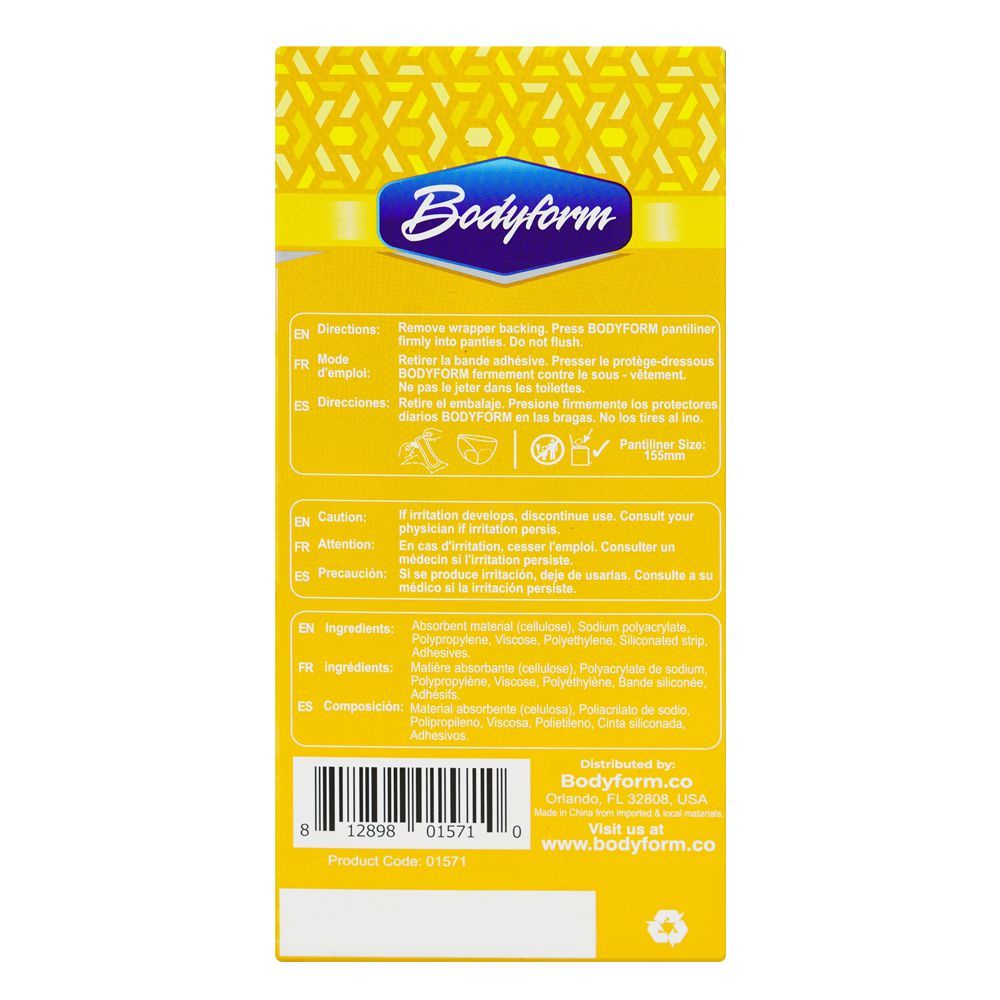 Bodyform Cushion Soft Regular Maxi Pantiliners, 30-Pack - Image 4