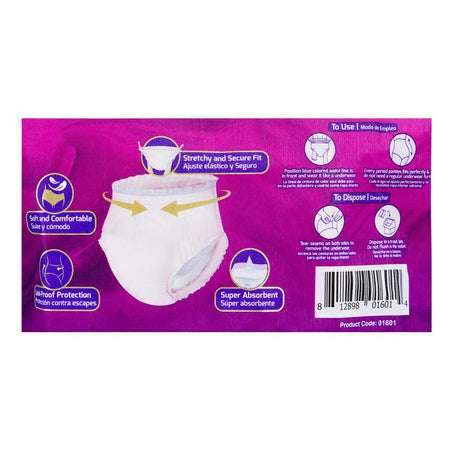 Bodyform Disposable Overnight Period Pants, Large, 2-Pack - Image 3