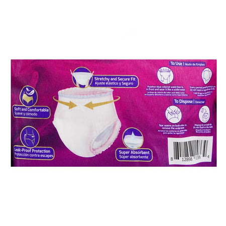 Bodyform Disposable Overnight Period Pants, XL, 2-Pack - Image 3