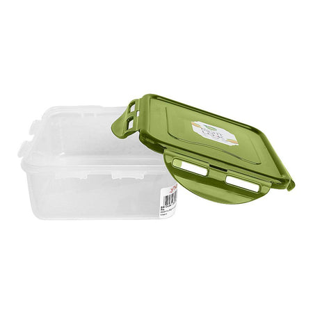Appollo Right Lock Plastic Food Keeper, Medium, Green - Image 2