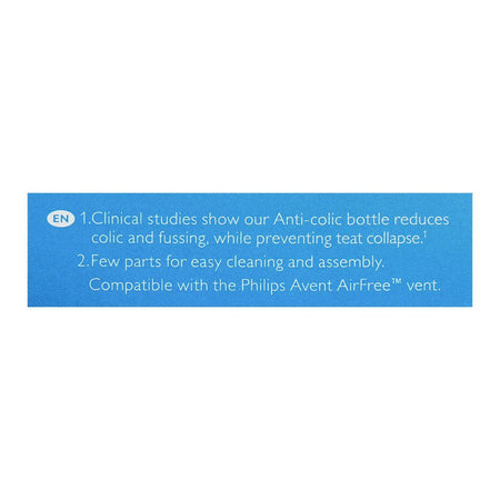 Avent Anti-Colic Feeding Bottle, For 0+ Months, 125ml, 2-Pack, SCF810/62 - Image 5